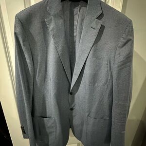 Made in Italy Men's Gray/blue Blazer Saks fifth Ave